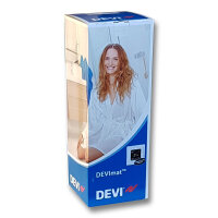 DEVI Dünnbett-Set 1-150 für 1m², Touch 140F0816