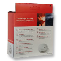 Ei Electronics Ei650 Rauchwarnmelder mit fest eingebauter Lithiumbatterie, weiß