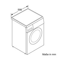 Bosch Waschmaschine WUU28TH0, 8kg, 1400 U/min, EEK: C (Spektrum A-G)
